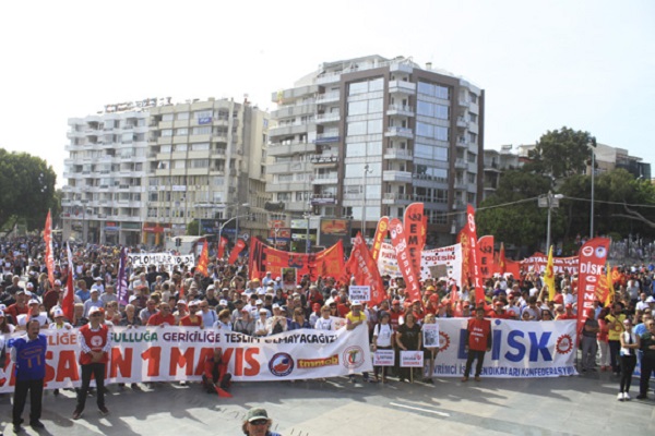 1 Mayıs'ta alanlardaydık