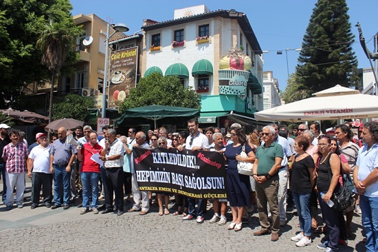 Katledildik! Hepimizin Başı Sağolsun