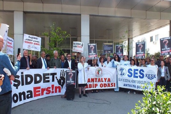 Şiddete sessiz kalmadık