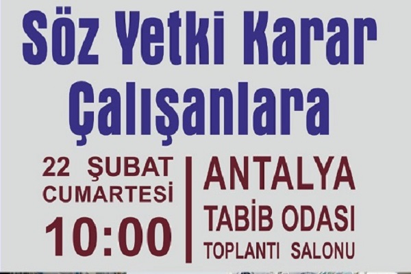 Genel Kurulumuz toplanıyor