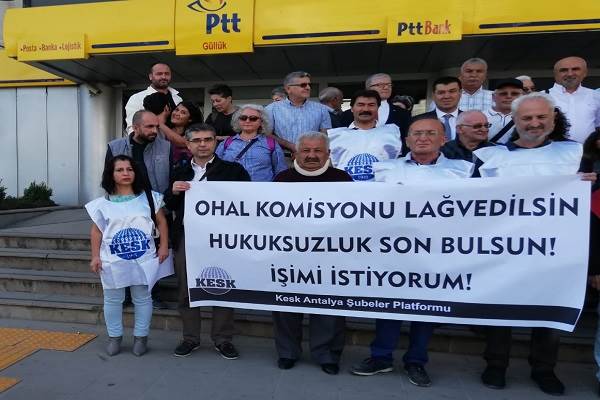 KESK'in fax eylemi