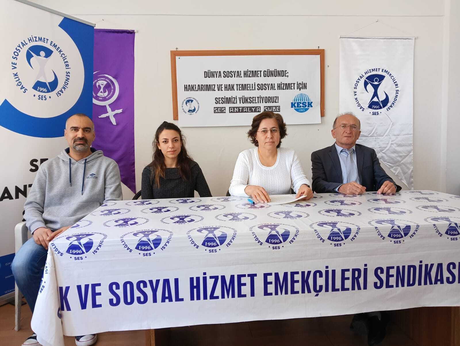 186 Dünya Sosyal Hizmet Günü Açıklama